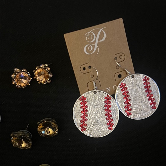 Plunder Multicolor and Pink Earrings Collection - Picture 5 of 5